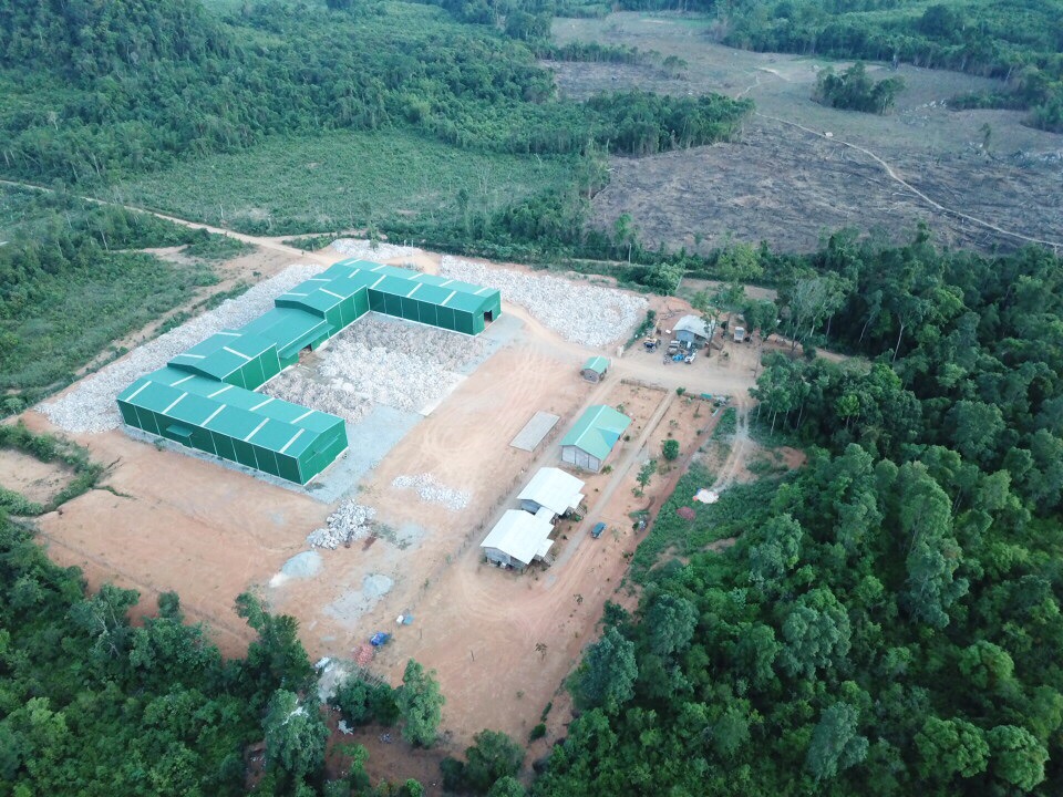 View of the Processing Factory from a distance