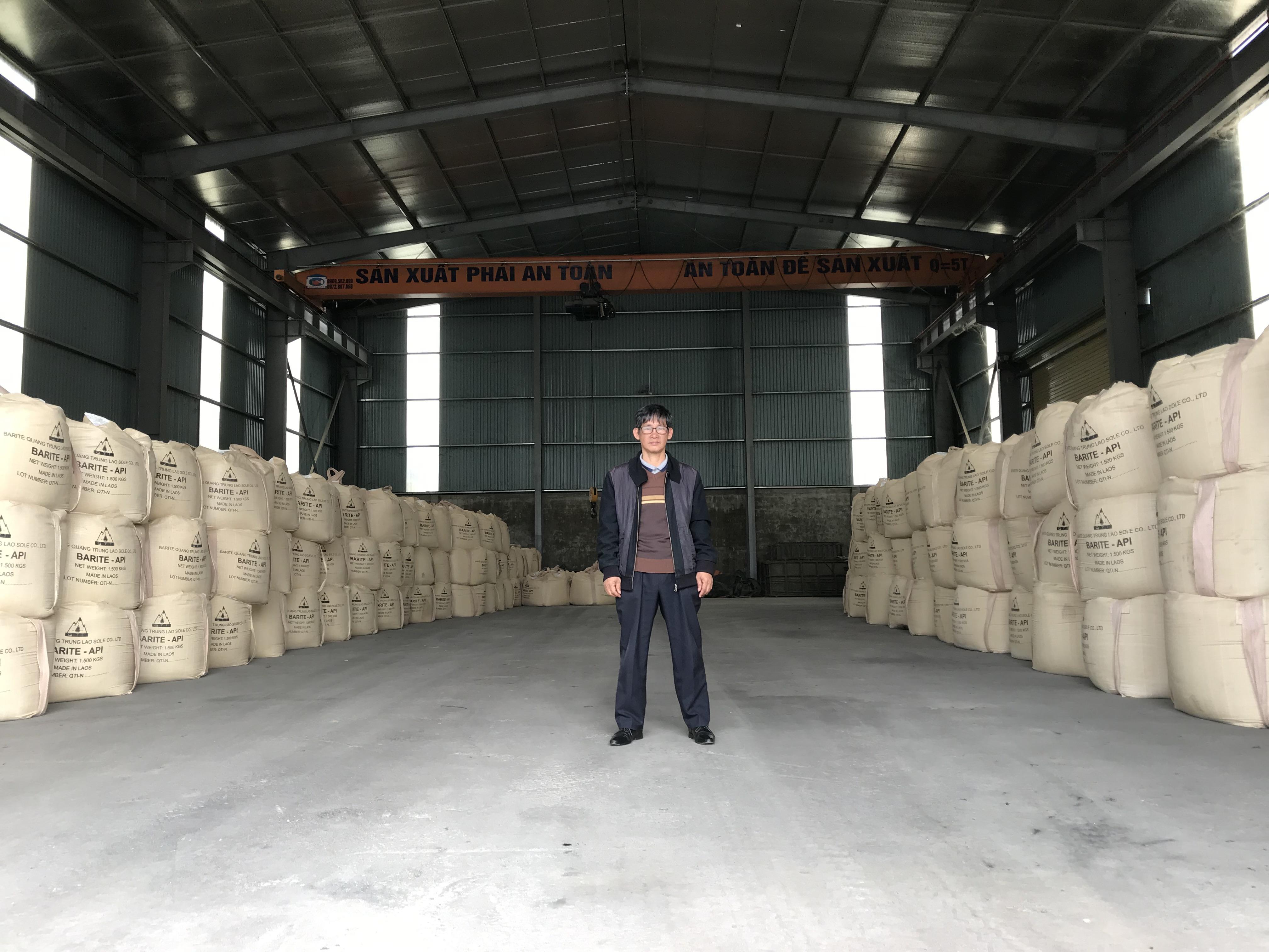 Our products at our warehouse in Vietnam